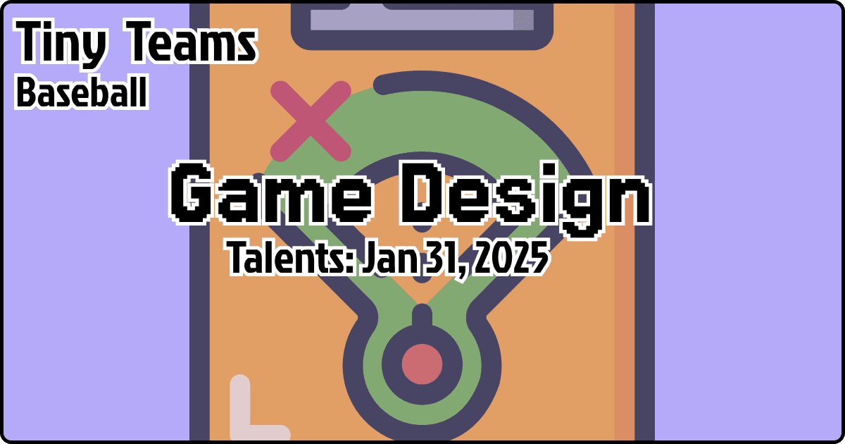 New Talents are Coming to Tiny Teams Baseball!